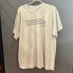 Vintage Albert Einstein T-Shirt Size Large